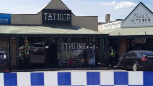 Man shot in tattoo parlour