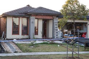 Fire guts home