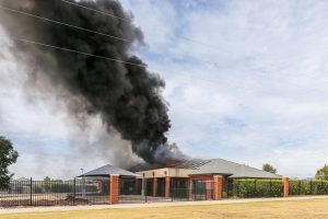 Blaze destroys recreation centre