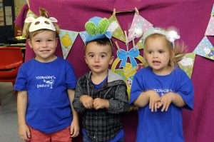 Youngsters get into Easter spirit