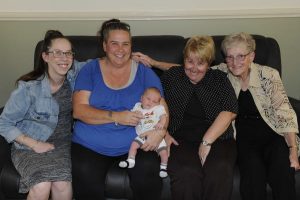 Family celebrates five generations