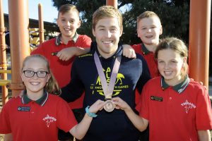 Champ inspires next generation