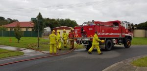 Crews respond to gas leak