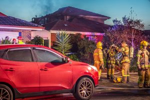 Fire engulfs family’s home