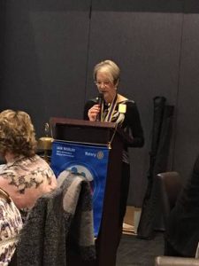 Rotary club welcomes new president