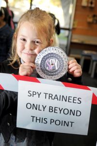 Spy kids crack the secret password