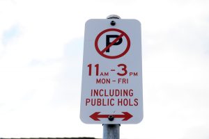 Blitz on illegal parking