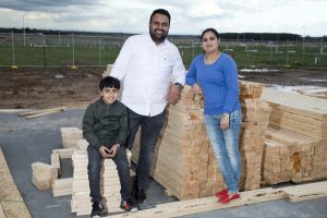Family affair as construction starts at Edgebrook