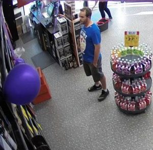 Thirsty thief does a runner