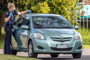 Car chase ends in arrest