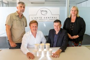 New cafe creates pathways