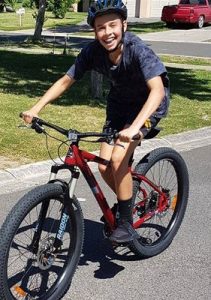 Boys beloved bike taken