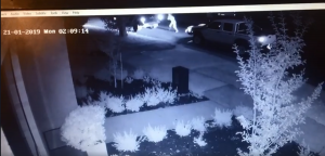 Stolen car caught on cam