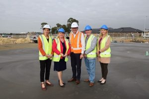Premier drops in for start of works