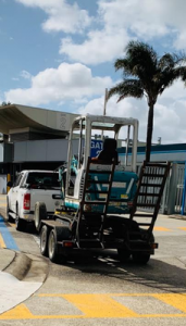 Gutted by trailer theft