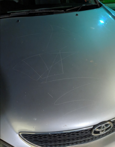 Cars keyed in vandalism spree