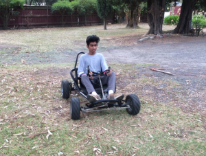 Bandits steal four-wheel fun