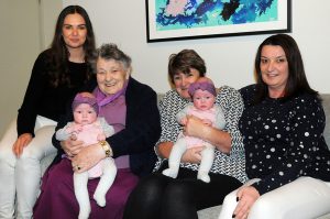 Femmes of five generations