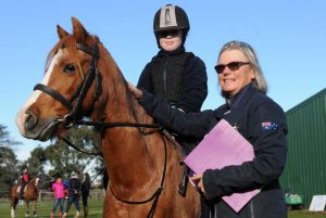 Sally canters to a win