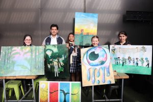 Students grow ideas through art