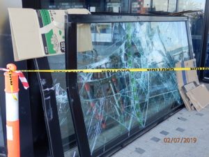 Woolies hit by ram raid