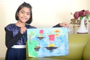 Young artist wins state competition