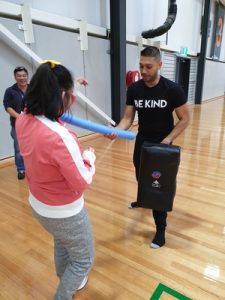 Empowering Casey through self-defence