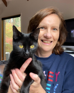 Carolyn’s purrfect companions!