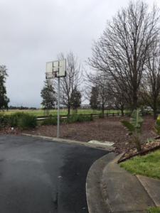 Fun police takes away hoop