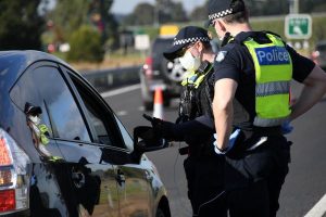 Driver caught at checkpoint