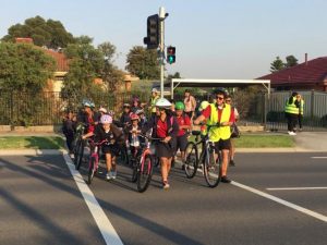 St Kevin’s kids show off bike skills