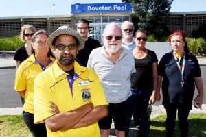 Threatened pool still afloat