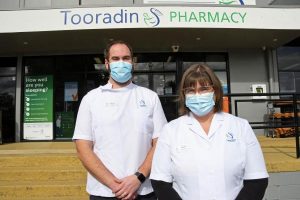Friendly faces ready to vax