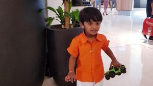 Aid flows for boy’s family
