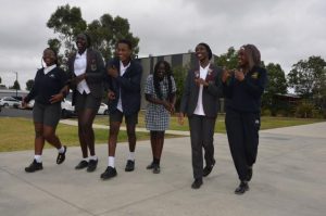 African students fighting stereotype