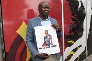 Walk dad spreads powerful message