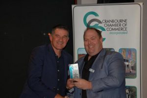 Coffee for a good cause collects Cranbourne business award