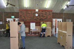 Election voting begins