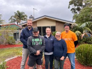 Tradies dig deep to say thanks to local foster carers