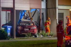 Car makes unannounced visit