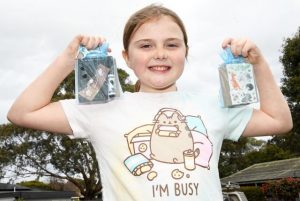 Young girl, big business