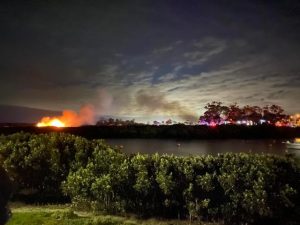 Sparks fly in Tooradin Christmas event