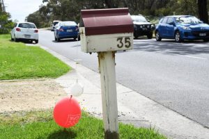 Community divided by empty lot