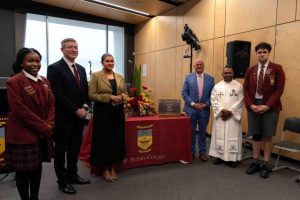 Blessing for new school building