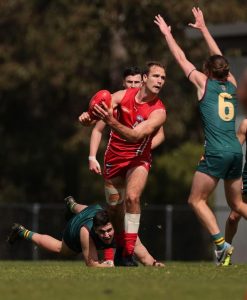 Footy newcomer garnering attention
