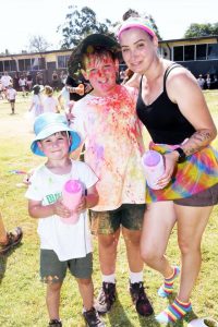 A colourful fundraiser