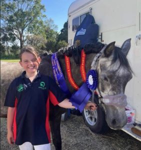 Young equine athlete continues rise