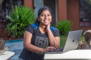 Cranbourne West uni student Sahaya Merin Victor Babu