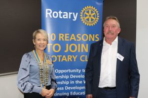 President change-over at Cranbourne Rotary