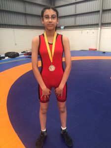 Casey Grammar student wins wrestling gold